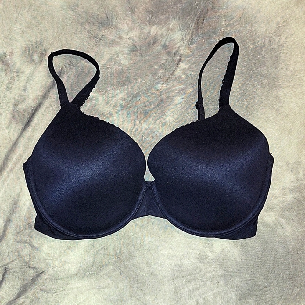 VS Navy Perfect Shape Push Up Bra